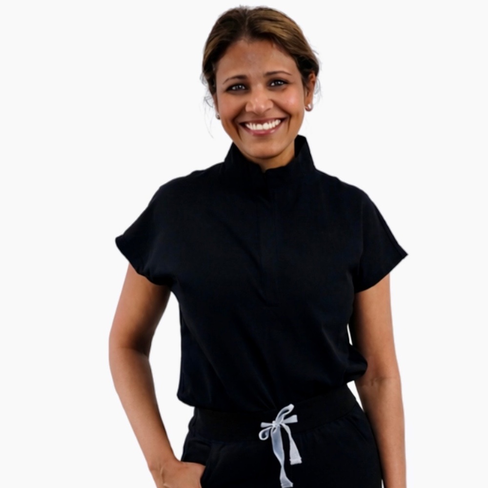 New sets of nursing scrubs with jogger pants